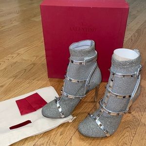 Valentino Garavani Rockstud Bodytech Stretch Boots